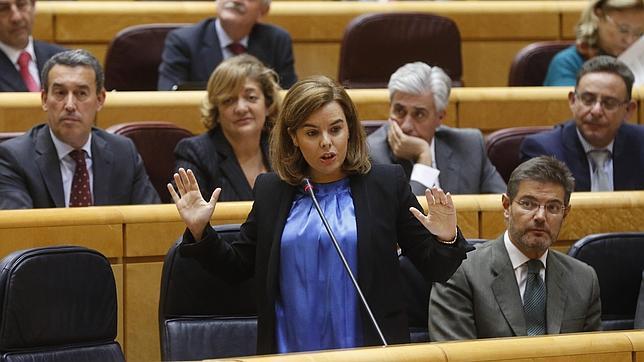 Santamaría: «Ni este Gobierno ni este partido van a prestar sus votos para un acuerdo de secesión»