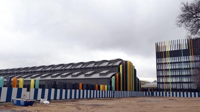 La rehabilitación exterior de la Nave Boetticher, en Villaverde, está prácticamente terminada