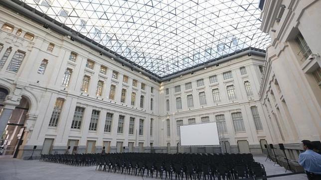 Galería de Cristales en el Palacio de Cibeles