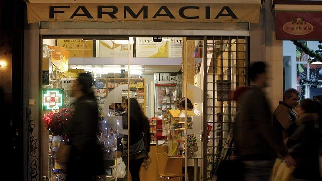 Imagen de archivo de una farmacia de Valencia