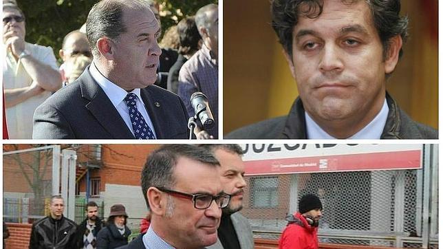 Los ex alcaldes de Valdemoro, Collado Villalba y Parla