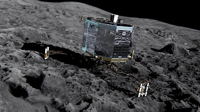 Philae agota sus baterías, pero logra enviar valiosos datos científicos