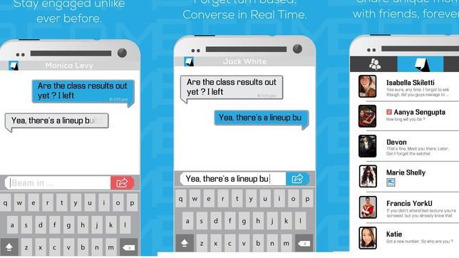 Beam Messenger: un WhatsApp para ver lo que la otra persona está escribiendo