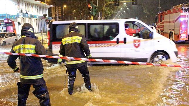 Cuatro muertos por las intensas lluvias en Suiza y el norte de Italia