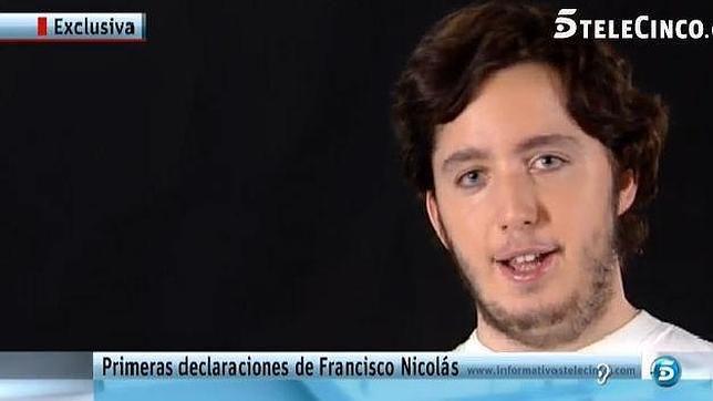 El «Pequeño Nicolás» aparece este sábado en el programa «Un tiempo nuevo» de Tele 5