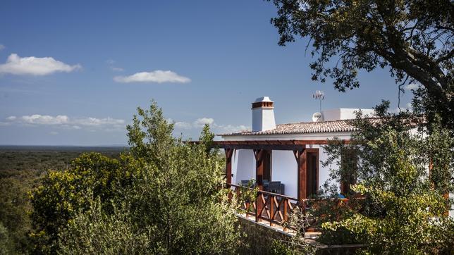 Exterior del hotel A Serenada, en el Alentejo