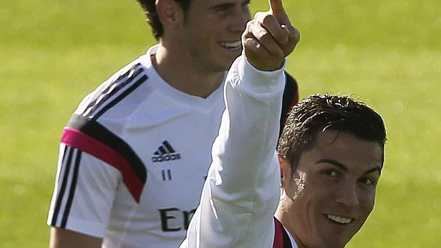 Cristiano, junto a Bale
