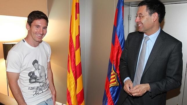 Bartomeu: «En Cataluña sí se reconoce a Messi como el mejor de la historia»