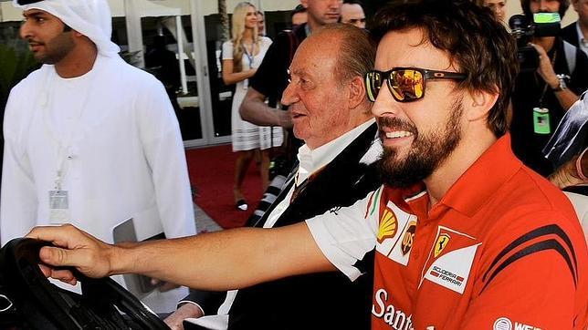 Rey Juan Carlos: «Alonso me ha dicho que se va a McLaren»