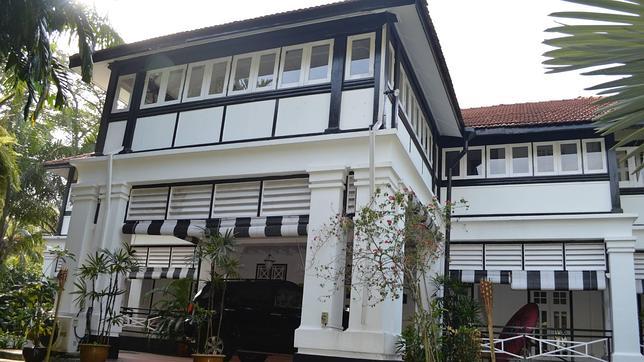 Casas «black and white», vestigio colonial en Singapur