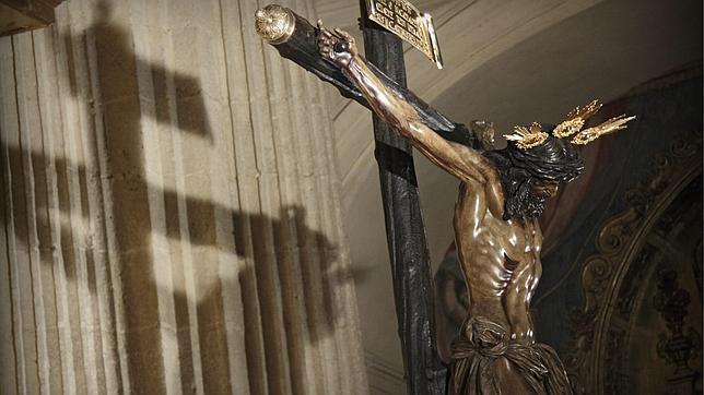 El Cristo del Amor, en la iglesia del Salvador de Sevilla