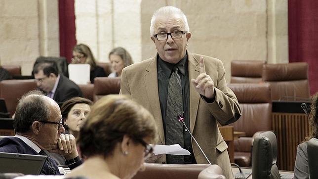 José Sánchez Maldonado, durante una sesión de control al Gobierno