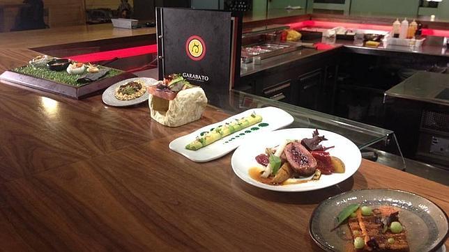 Algunos de los platos que se sirven en el restaurante