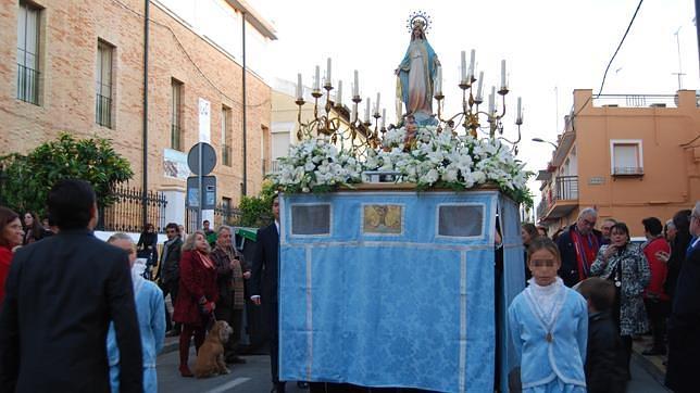 Los escolares de la Sagrada Familia acompañan este sábado a la Milagrosa