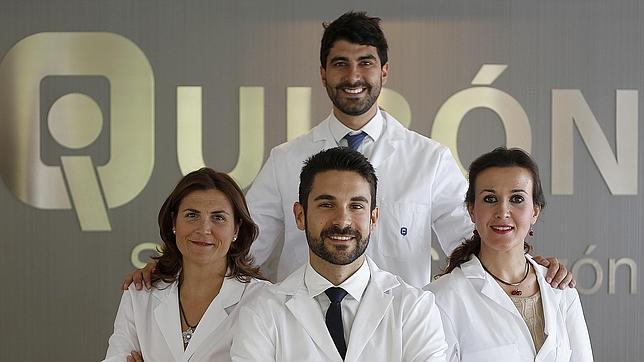 Equipo de profesionales de la nueva unidad «ObeMetS»