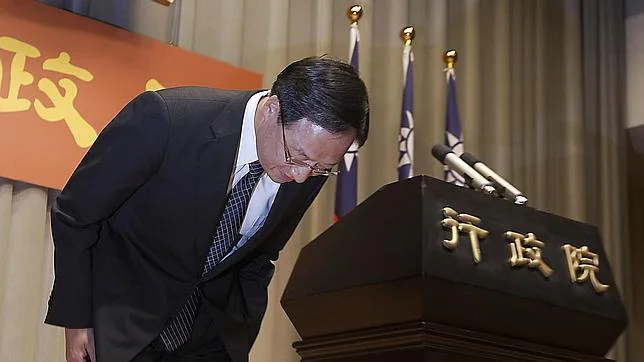 Dimite el primer ministro de Taiwán por su fracaso en las elecciones locales
