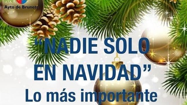 Campaña navideña contra la soledad en Brunete