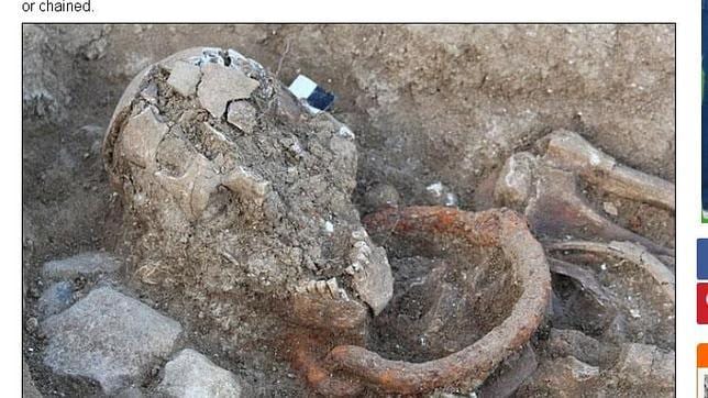 Los restos se hallan a menos de 250 metros de un antiguo anfiteatro