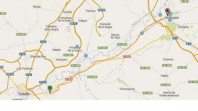 Tramo del Camino Natural del Tajo (GR 113) entre Toledo y Aranjuez