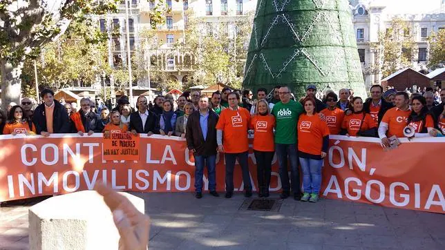 Imagen del acto celebrado este domingo por Ciudadanos en Valencia