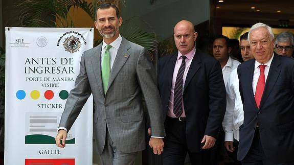 El Rey rinde homenaje en Veracruz a la emigración española