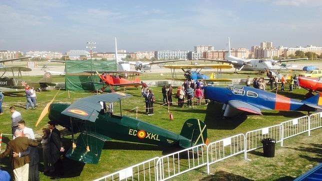 Gran exhibición de aviones históricos en Cuatro Vientos