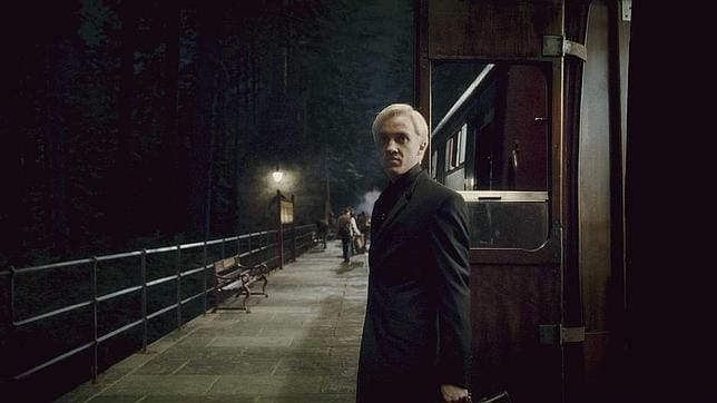 Draco Malfoy, en una de las entregas de Harry Potter