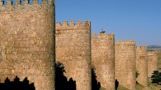 Detalle de las Murallas de Ávila