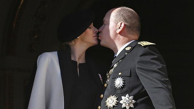 Charlène y Alberto de Mónaco, el pasado 19 de noviembre en el Día Nacional del Principado