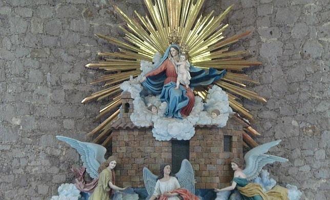 Imagen de la Virgen de Loreto en Zacatecas, México