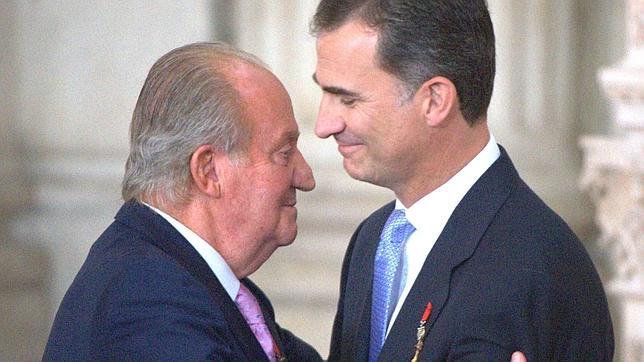 Don Juan Carlos y Don Felipe