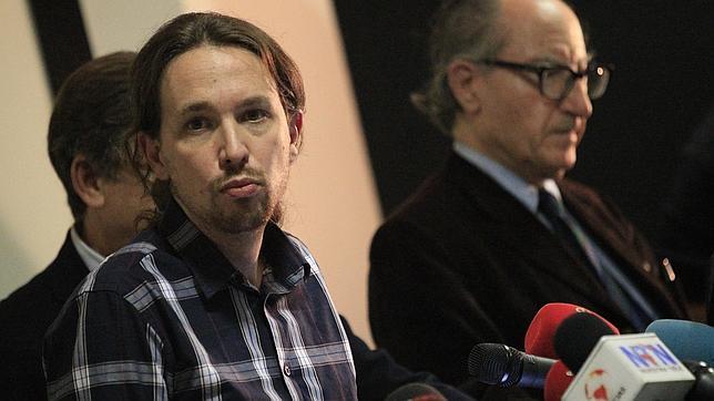 El líder de Podemos, Pablo Iglesias