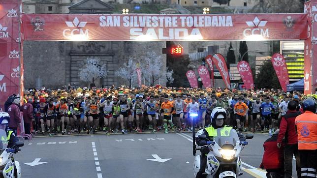 Salida de la San Silvestre toledana