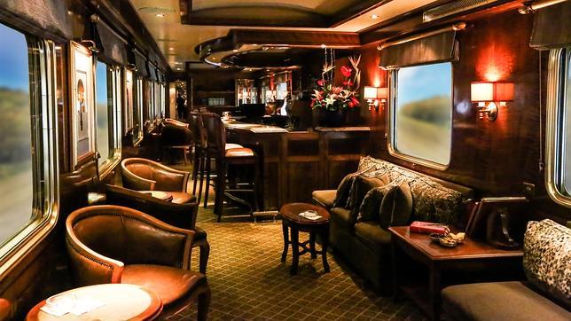 Uno de los salones del Blue Train