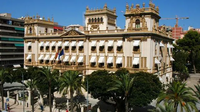 Palacio de la Diputación de Alicante, imagen de archivo
