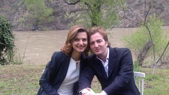 Juan de Bagration y su esposa en España