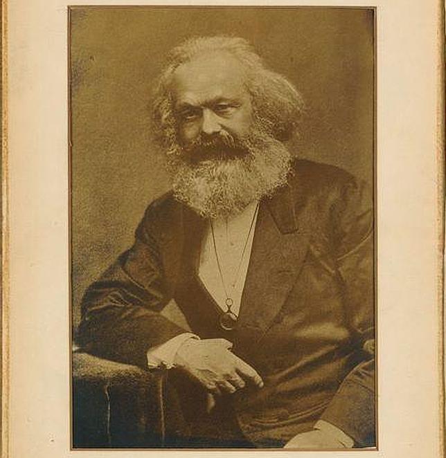 Una carta de Marx, subastada en China por medio millón de euros