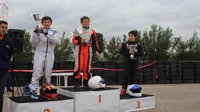 Triunfo de Hugo de la Cruz en el Hivern-Karting Comunidad Valenciana