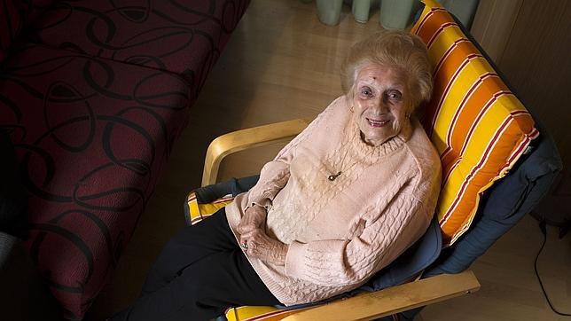 «No he hecho nada para vivir 96 años pero iba todos los sábados a la peluquería»