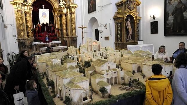 El belén de la Estrella es todas las navidades uno de los más visitados
