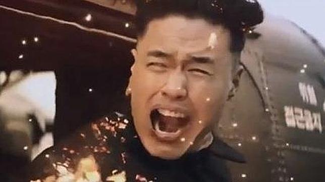 Kim Jong-un muere quemado vivo en la escena más polémica de «The interview»