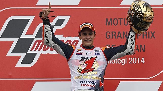 Marc Márquez, doble campeón de Moto GP