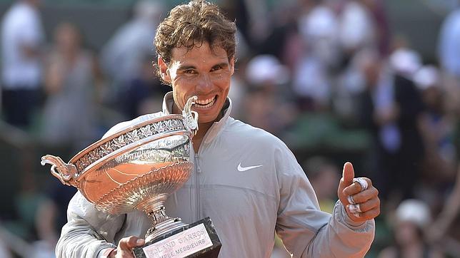 Nadal, con su noveno Roland Garros