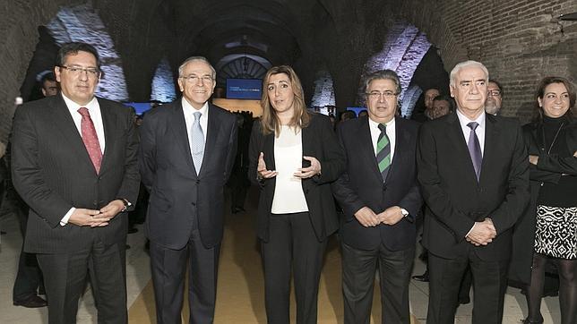 Susana Díaz quiere que las Atarazanas refuercen la relación de Andalucía e Iberoamérica