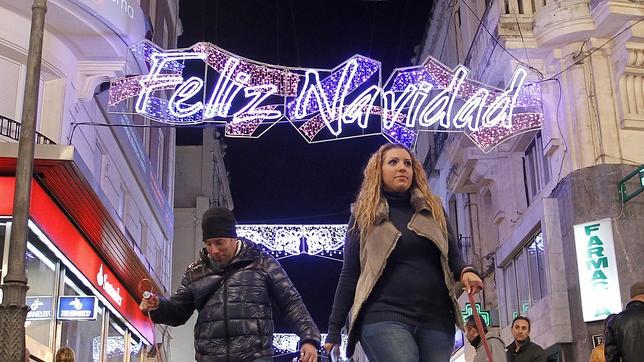 Ambiente navideño en las calles de Córdoba