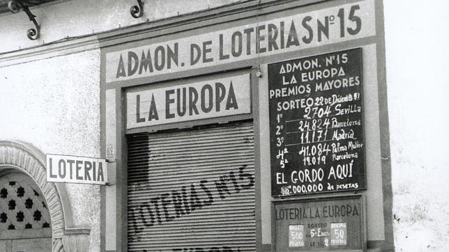 Administración de loterías La Europa, en Sevilla