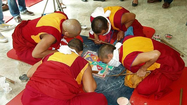 Monjes budistas, en una imagen de archivo
