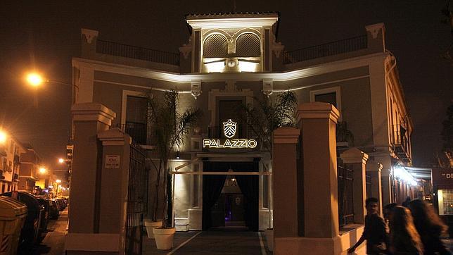 Fachada de la discoteca Palazzio