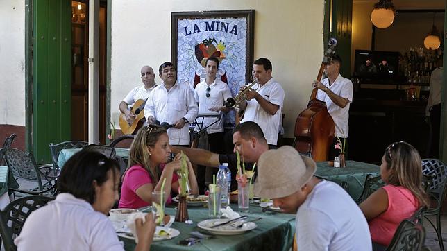 Un restaurante de La Habana