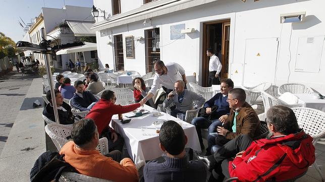 La fabulosa terraza de la Taberna del Río